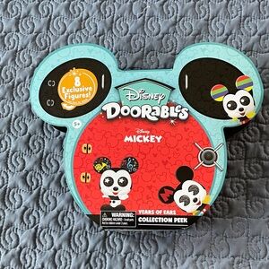 Disney Doorables Mickey Collection with Red and Black Design